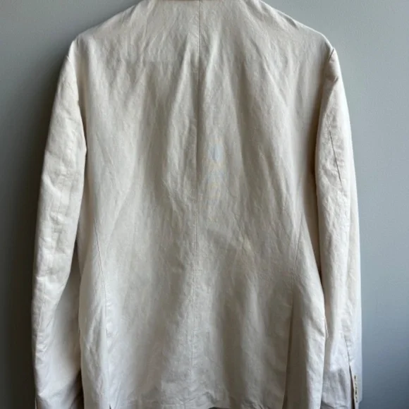 J. Crew Cream Single-Breasted Sport Coat